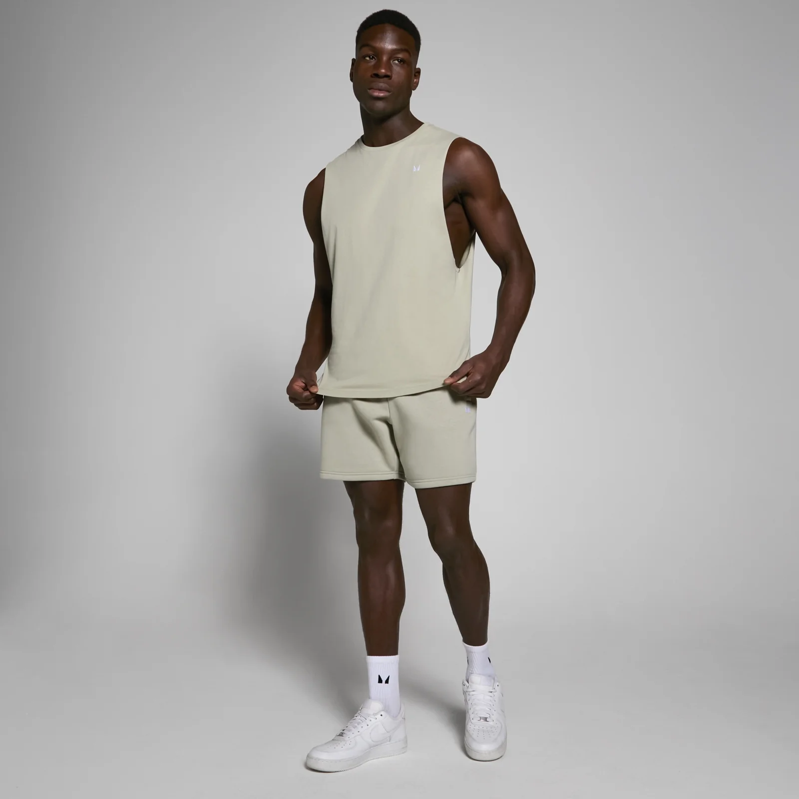 MP Men's Rest Day Drop Armhole Tank - muška majica bez rukava - sivoplava - S Slika 3