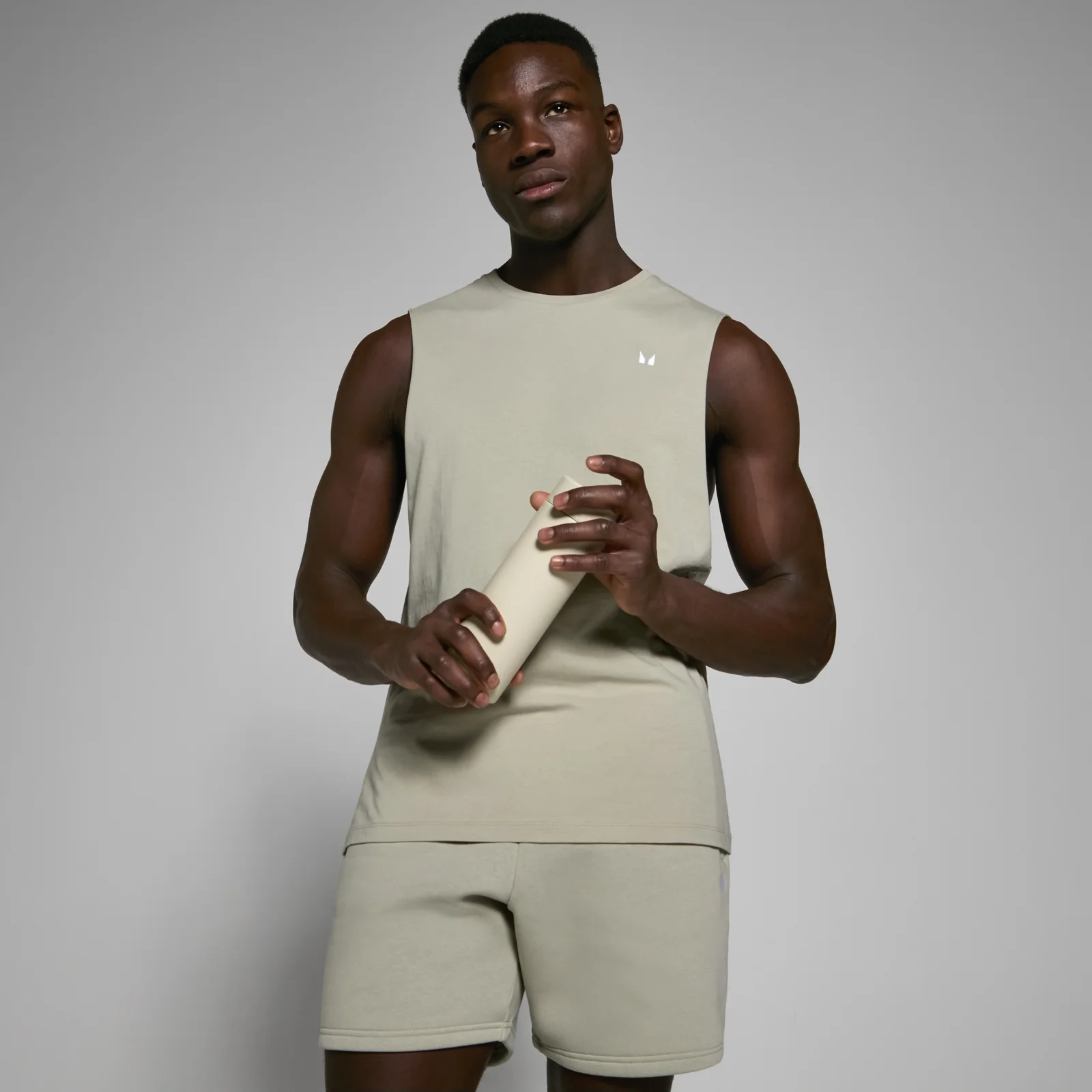 MP Men's Rest Day Drop Armhole Tank - muška majica bez rukava - sivoplava - S Slika 4