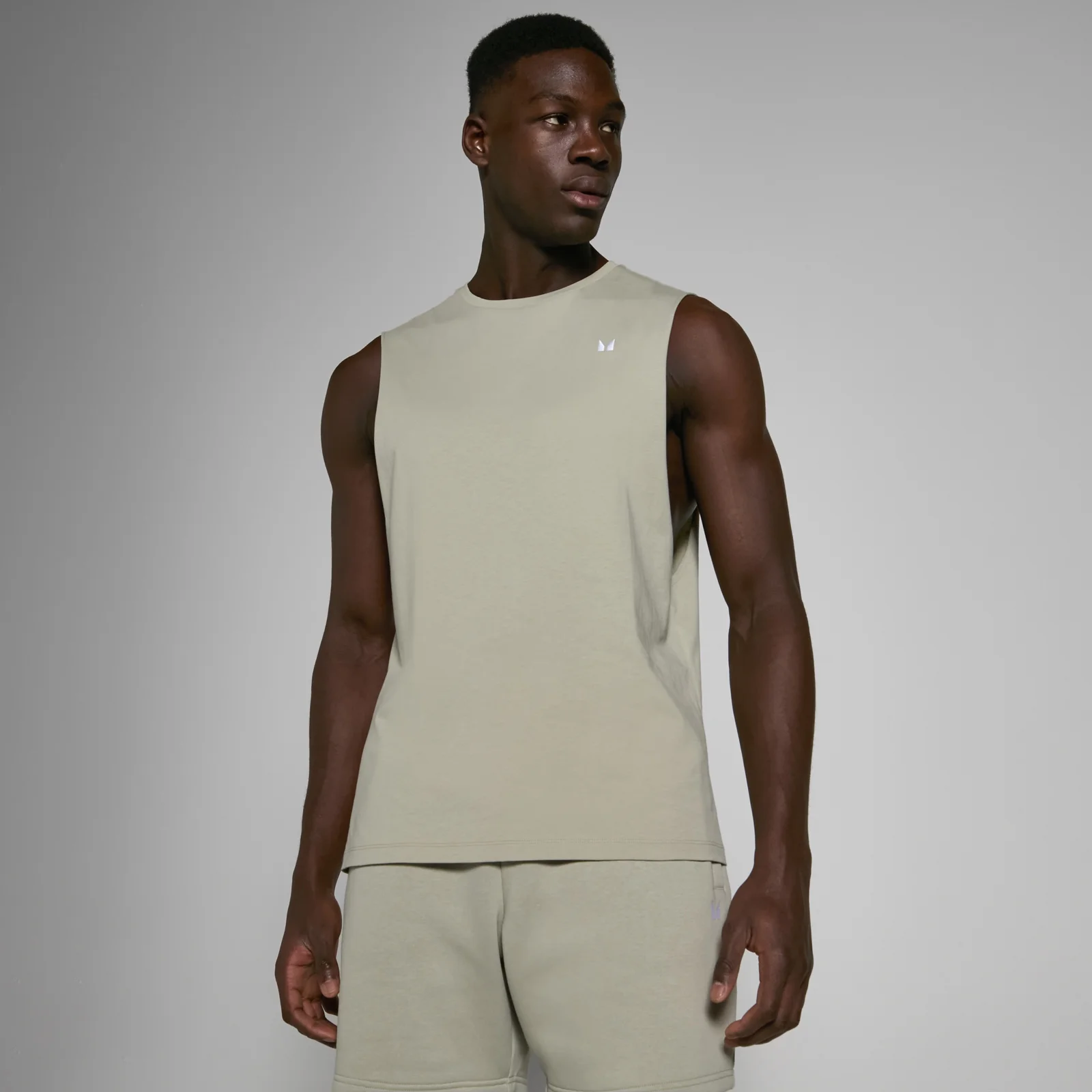 MP Men's Rest Day Drop Armhole Tank - muška majica bez rukava - sivoplava - S Slika 1