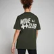 MP Oversized Move Club T-Shirt - majica - tamnozelena