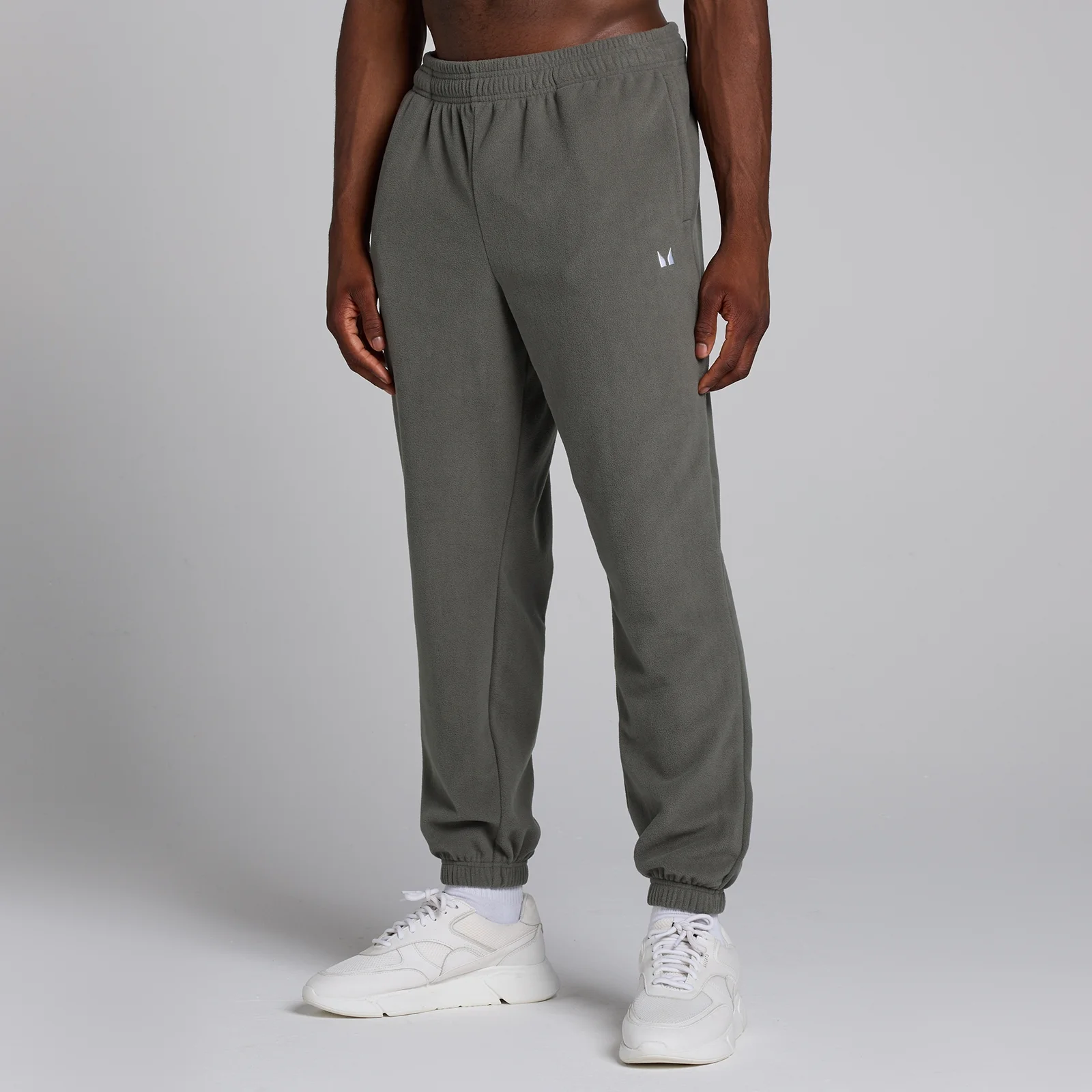 MP Men's Fleece Joggers - muški donji deo trenerke - čeličnosivi - XS Slika 1