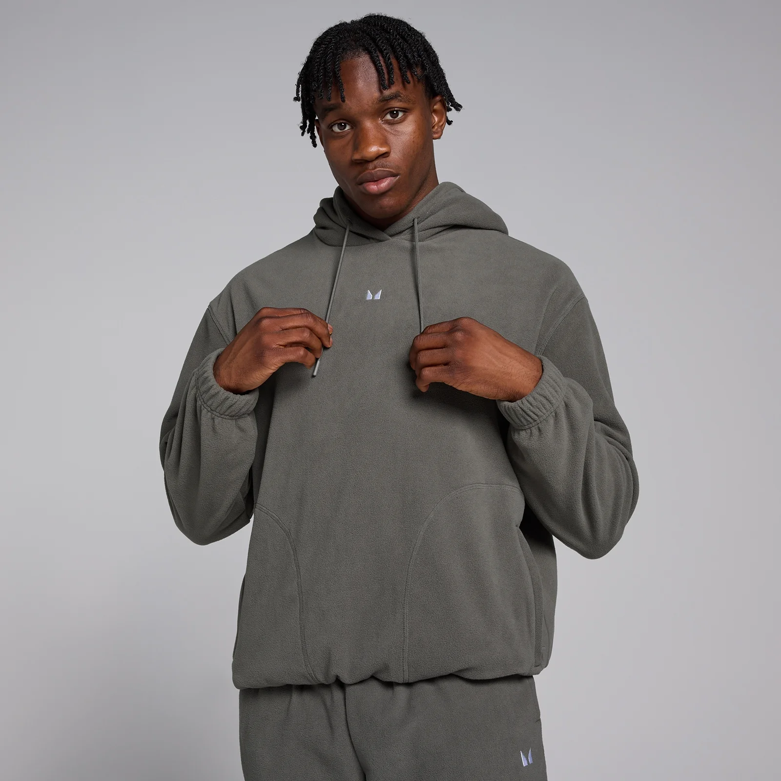 MP Men's Overhead Fleece - muška bluza sa dugim rukavima - čeličnosiva - L Slika 1