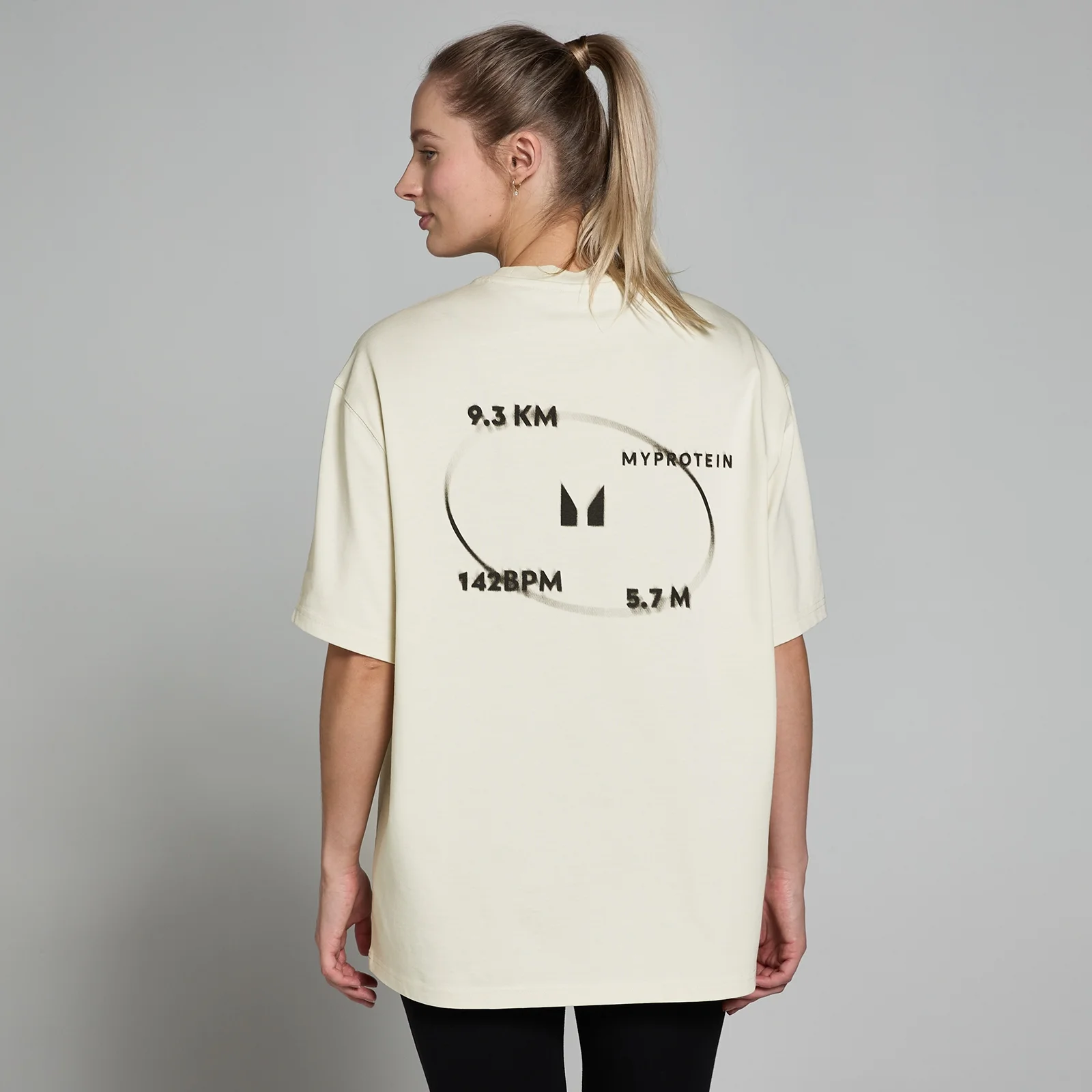 MP Women's Tracking Graphic T-Shirt - ženska majica - natural - S-M Slika 1