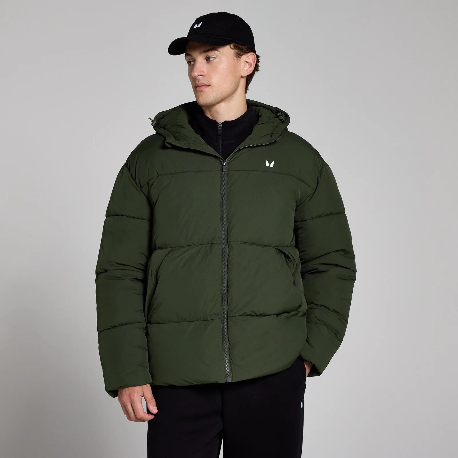 MP Men's Short Puffer - muška jakna - tamnozelena - XS Slika 1