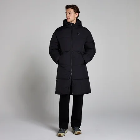 MP Men's Long Puffer Jacket - muška jakna - crna