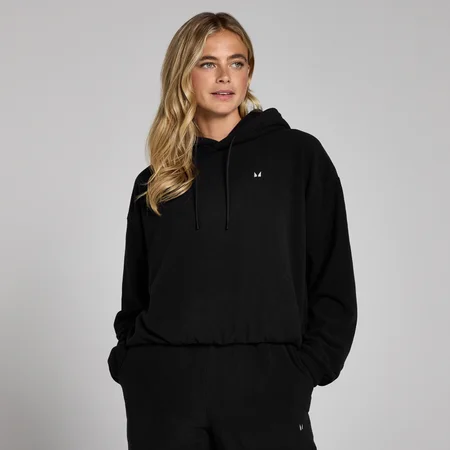 MP Women's Fleece Hoodie - ženska dukserica - crna