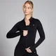 MP Women's Shape Seamless Zip Through Jacket - ženska jakna - crna
