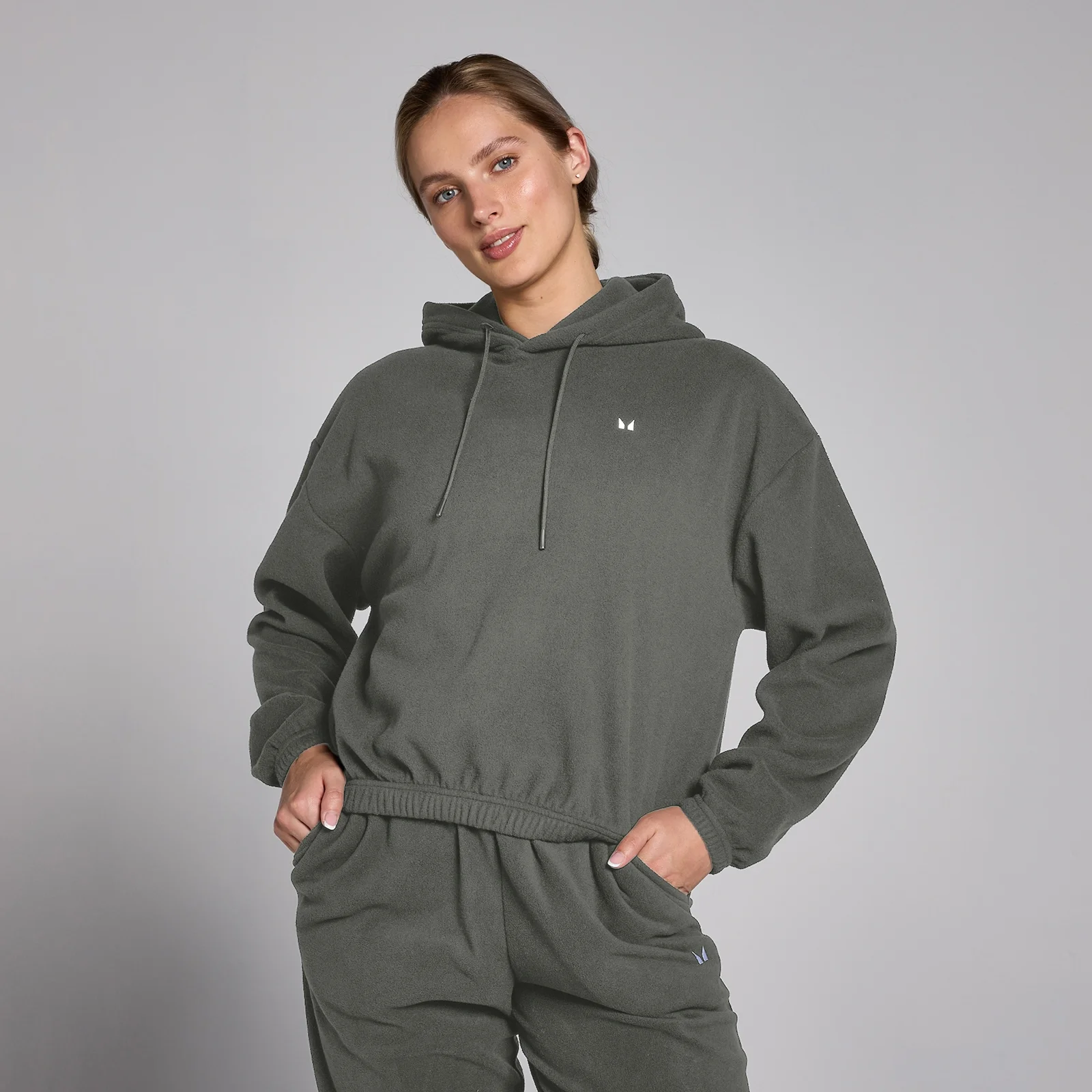 MP Women's Fleece Hoodie - ženska dukserica - čeličnosiva - L Slika 1