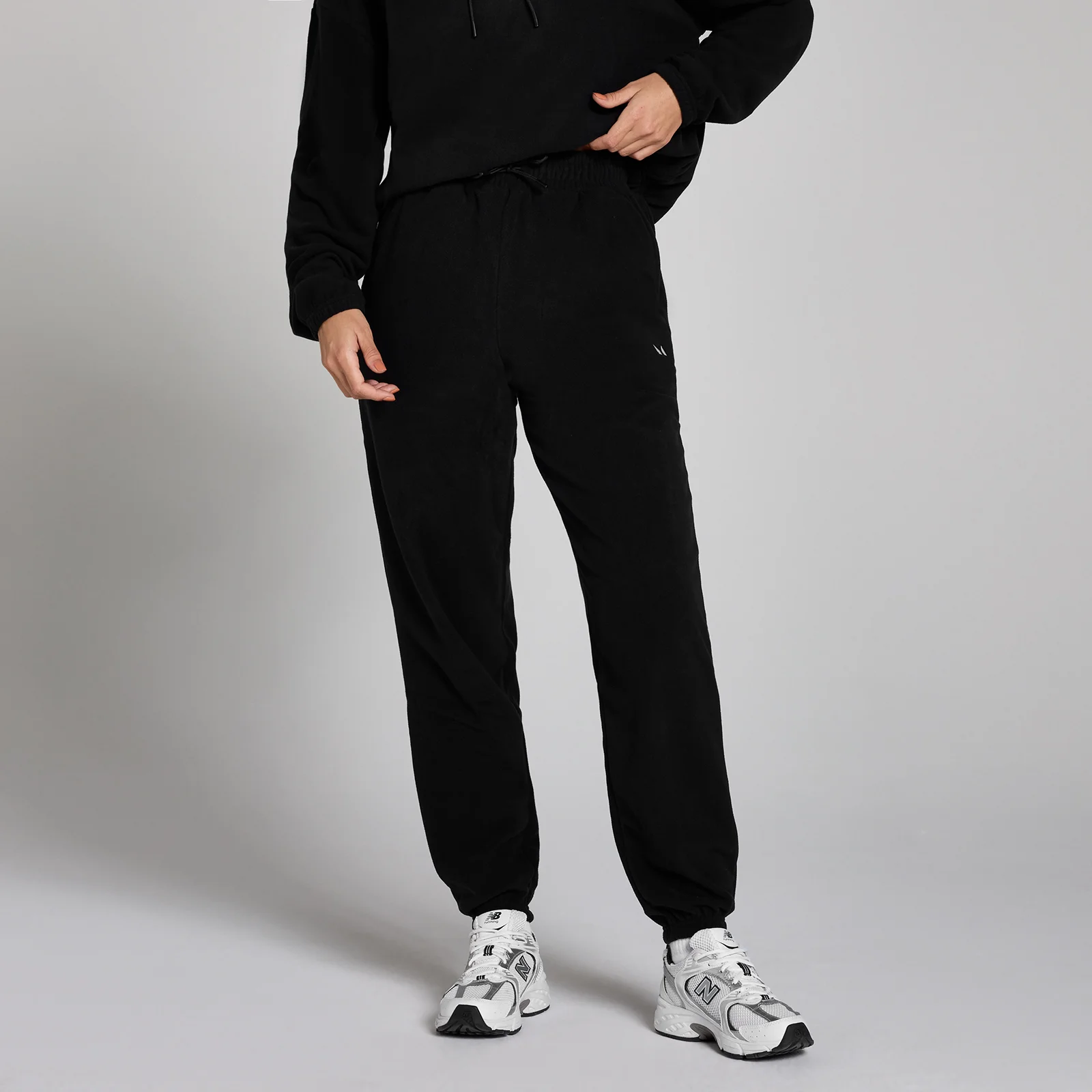 MP Women's Fleece Jogger - ženski donji deo trenerke - crni - XS Slika 1