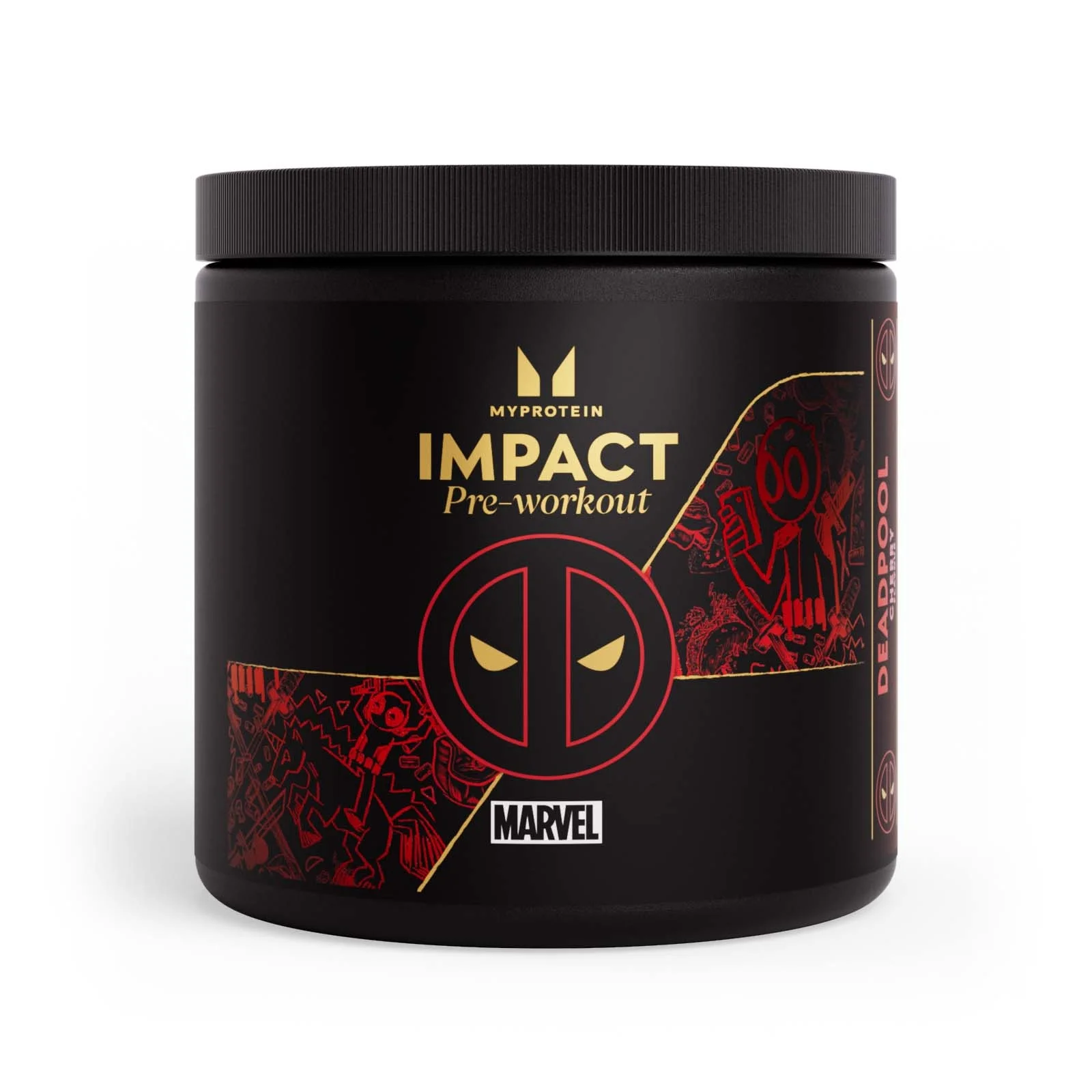 Impact Pre-Workout – Dedpul - 40servings - Cherry Slika 1