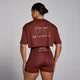 MP Women's Origin Crop Graphic T-Shirt - ženska majica sa kratkim rukavima - cigla-crvena