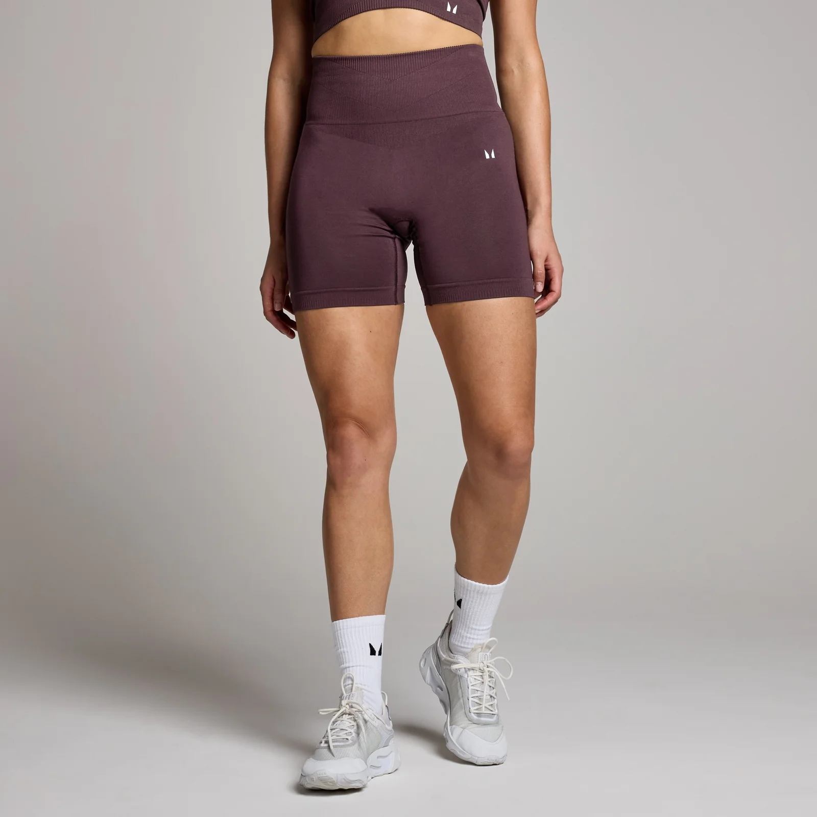 MP Women's Tempo Seamless Scrunch Shorts − ženski šorts − braon - XL Slika 1