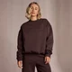 MP Women's Piping Detail Sweatshirt - ženska dukserica - boja kafe