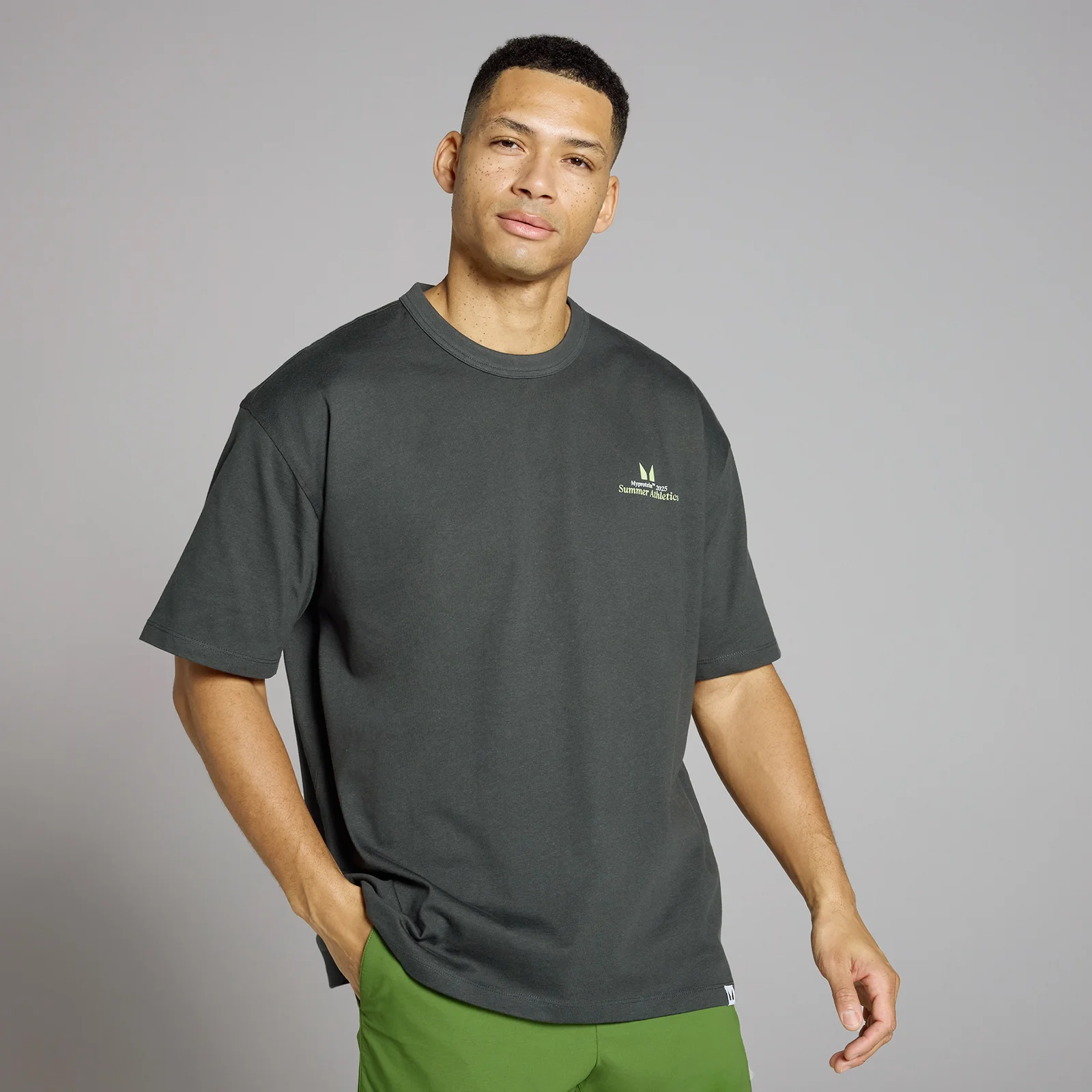 MP Origin Lifestyle Graphic T-Shirt - majica - ispranocrna - XXS-XS Slika 1