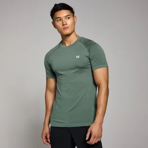 MP Men's Tempo Seamless T-Shirt - muška majica sa kratkim rukavima - isprana sivoplava - Size XS