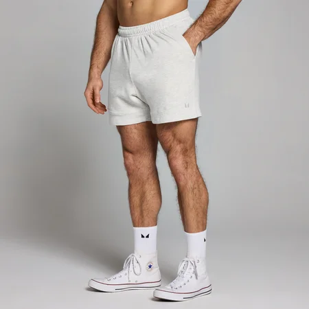 MP Men's Origin Washed Graphic Sweatshorts - muški šorts - sivi melanž
