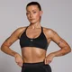 MP Women's Tempo Seamless Hybrid Sports Bra − ženski grudnjak − crni