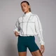 MP Women's Tempo Cropped Contrast Stitch Windbreaker - ženska vetrovka - bela