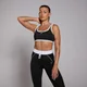 MP Women's Tempo Contrast Sports Bra − ženski sportski grudnjak − crni