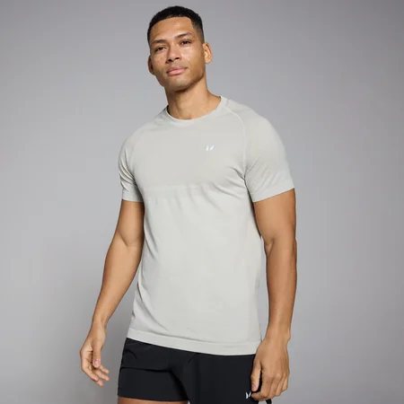 MP Men's Seamless Short Sleeve T-Shirt − muška majica sa kratkim rukavima − nebo-sivi melanž