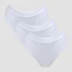 MP Women's Mid Rise Bikini Brief (3 Pack) - ženske gaćice (pakovanje od 3 komada) - bele