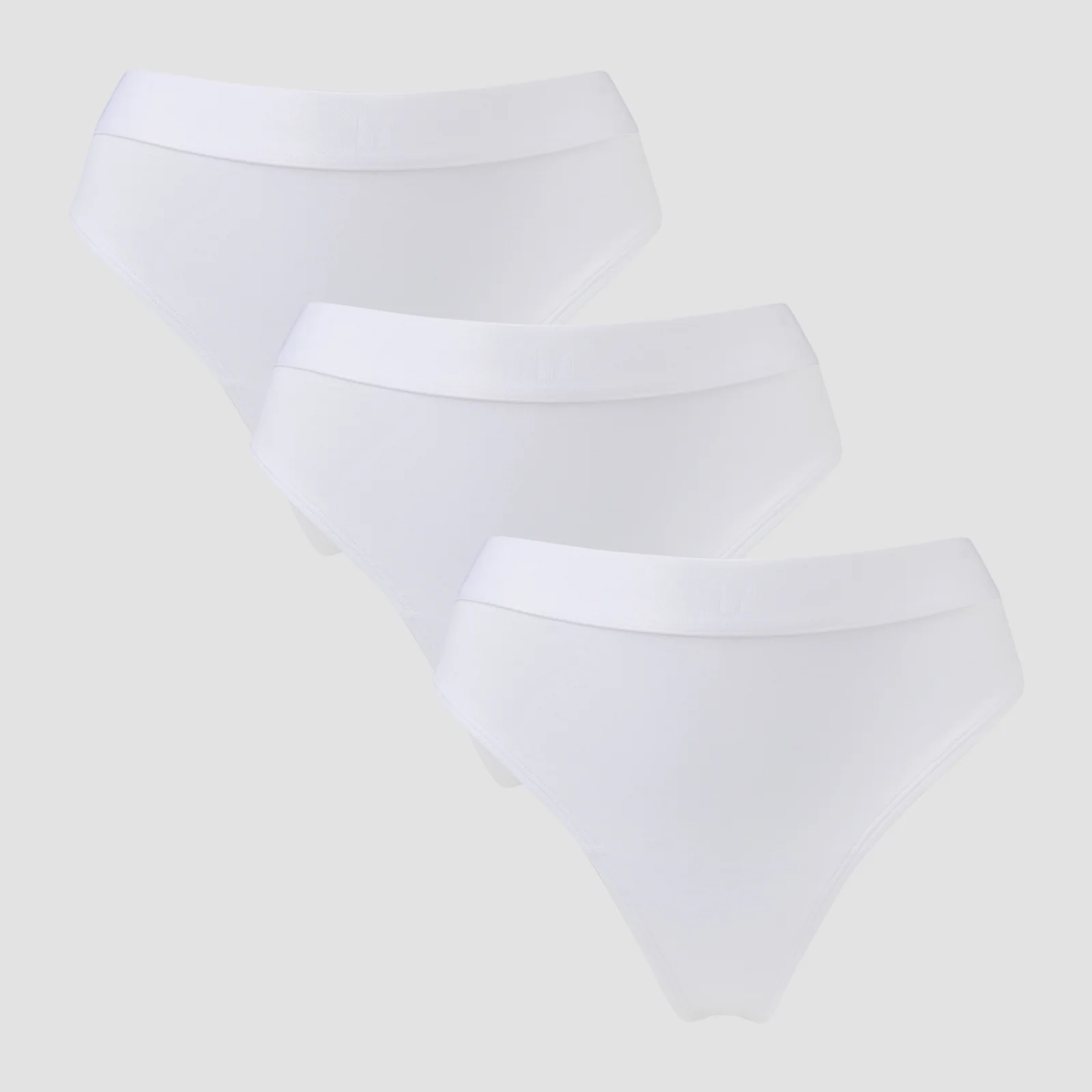 MP Women's Mid Rise Thong (3 Pack) - tange (pakovanje od 3 komada) - bele - M Slika 1