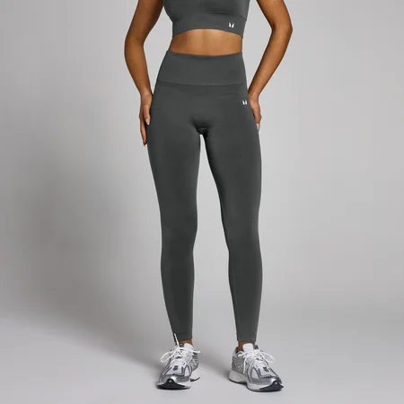 MP Women's Tempo Seamless Leggings - ženske helanke - tamnosive