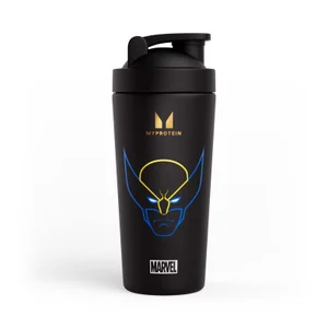 Myprotein Wolverine Recycled Metal shaker − metalni šejker − crni - Option Wolverine