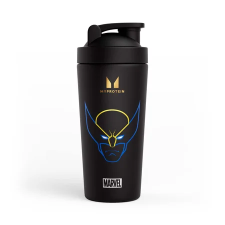 Myprotein Wolverine Recycled Metal shaker − metalni šejker − crni