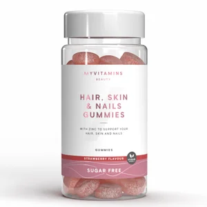 Hair, Skin & Nails Gummies, gumene bombone bez šećera - Flavour Sugar Free Strawberry