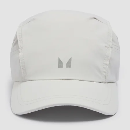 MP Woven Running Vented Cap - kačket - hrom-sivi