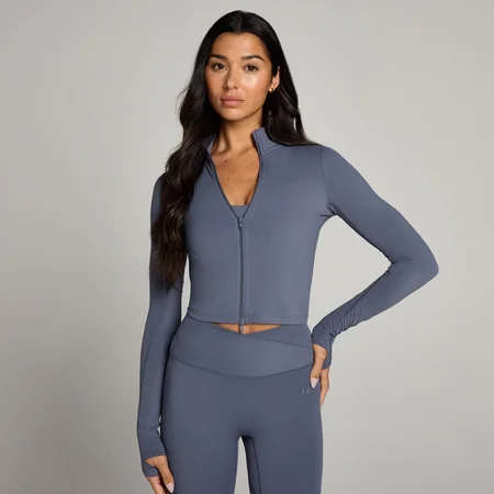 MP Women's Tempo Cropped Jacket − ženska jakna − ugalj-plava