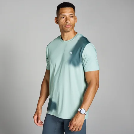 MP Men's Velocity Mesh Print T-Shirt - muška majica sa kratkim rukavima - magla-siva
