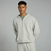 MP Men's Tempo Zip Through Hoodie - muška dukserica - pepeljastosiva