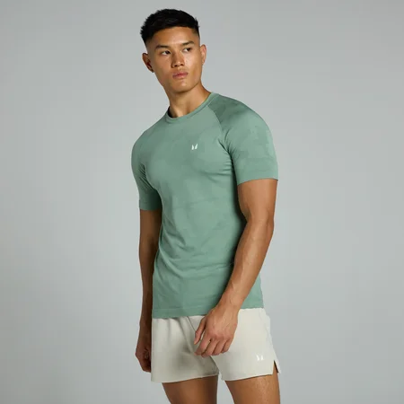 MP Men's Tempo Seamless T-Shirt - muška majica - bledozelena