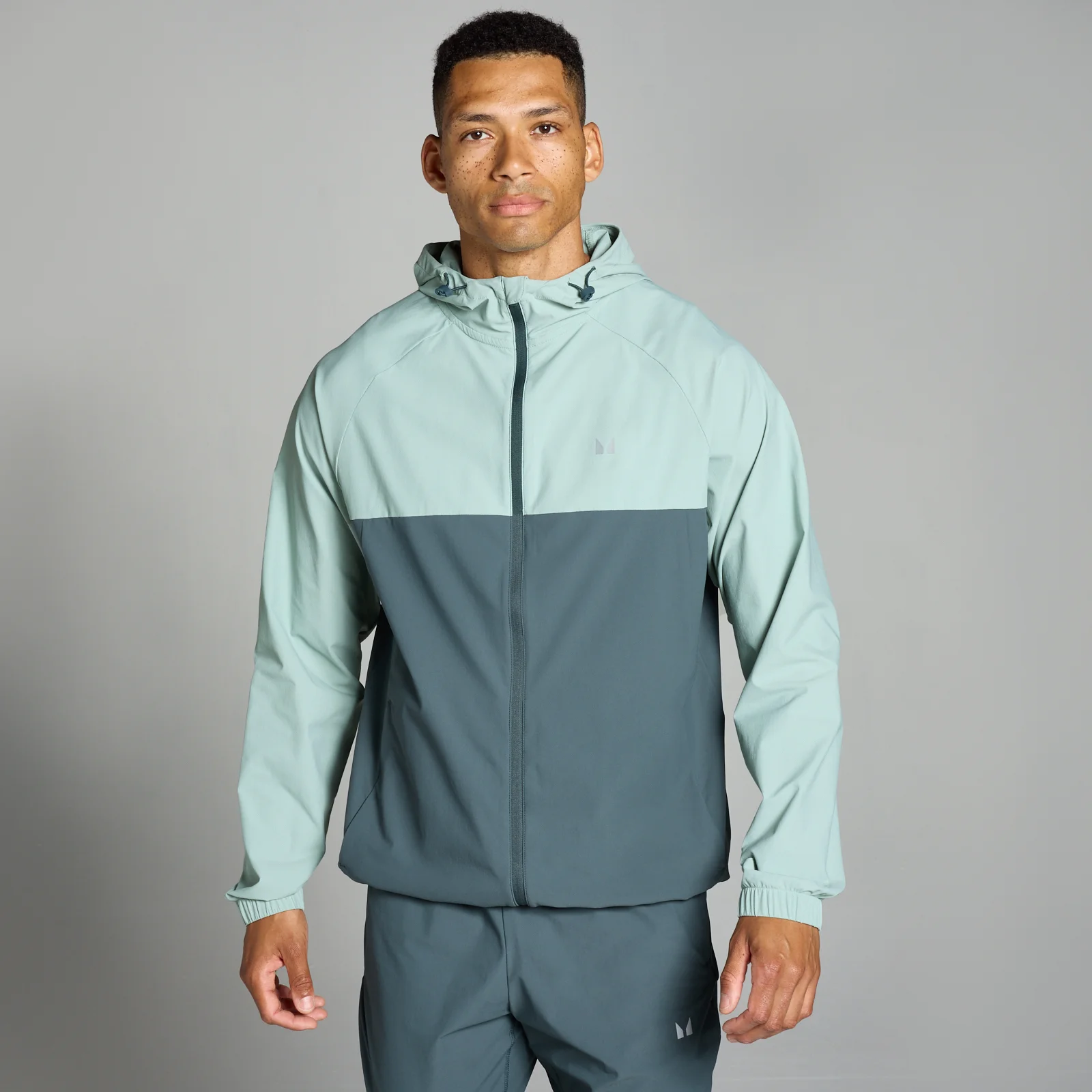 MP Men's Velocity Two Toned Jacket - muška jakna - antracit-siva - XS Slika 1