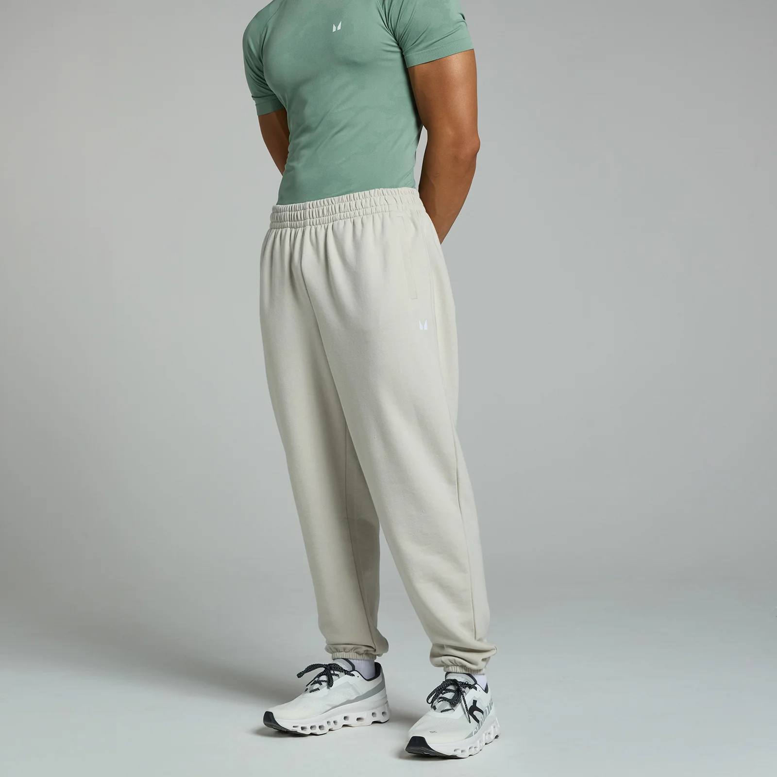 MP Men's Tempo Joggers - muški donji deo trenerke - pepeljastosivi - XS Slika 1