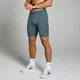 MP Men's Velocity Contrast Ribbed Baselayer Short - muški šorts - antracit-sivi