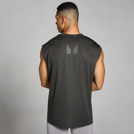 MP Men's Tempo Oversized Mesh Training Tank - muška majica - noćna siva