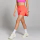 MP Women's Velocity Pleated Running Short - ženski šorts - svetlonarandžasti