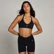 MP Women's Tempo Halterneck Open Back Sports Bra - ženski grudnjak - crni
