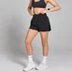 MP Women's Velocity Pleated Running Short - ženski šorts - crni
