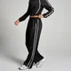 MP Women's Tricot Track Straight Leg Joggers - ženski donji deo trenerke - crni/beli
