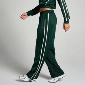MP Women's Tricot Track Straight Leg Joggers - ženski donji deo trenerke - tamnosmaragdni - Size XS