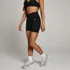 MP Women's Tempo Ruched Front Shorts - ženski šorts - crni