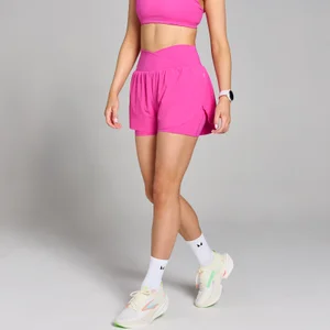MP Women's Velocity Pleated Running Short - ženski šorts - svetloljubičasti - Size XL