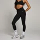 MP Women's Tempo Ruched Front Leggings − ženske helanke − crne