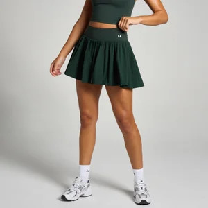 MP Women's Tempo Pleated Skort - ženska suknja-šorts - tamnosmaragdna - Size XS
