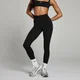MP Women's Studio Fold Over Legging - ženske helanke - crne