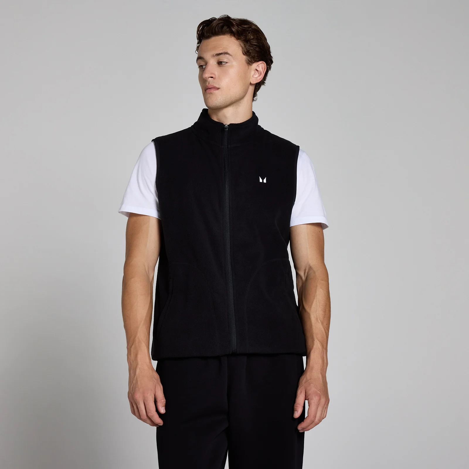 MP Men's Gilet Fleece - muški prsluk - crni - S Slika 1
